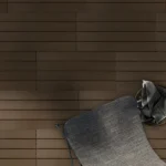 Outdoor composite decking planks